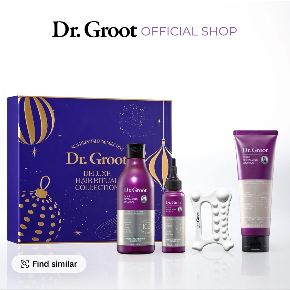 Dr. Groot Deluxe Hair Ritual Collection